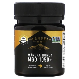 Egmont Honey, мед манука, UMF 23+, MGO 1050+, 250 г (8,8 унции)