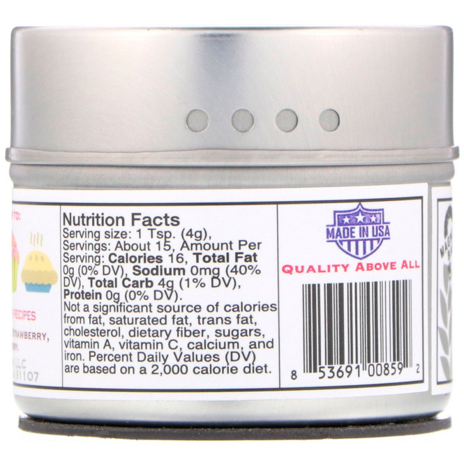 Gustus Vitae, Тростниковый сахар, Все ягоды, 2,1 унц. (59 г)