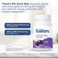 Bariatric Fusion, витамин B12, Quick Melt, со вкусом винограда, 90 таблеток