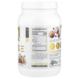 RYSE, Загруженный протеин, сывороточный протеин премиального качества со среднецепочечными триглицеридами, голубика, 942 г (2,1 фунта)