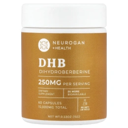 Neurogan Health, DHB, 250 мг, 60 капсул
