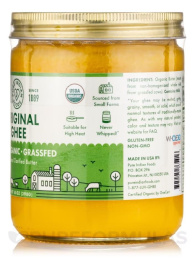 Pure Indian Foods, Оригинальное топленое масло - 100% органическое (растительное) 14 унций