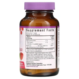 Bluebonnet Nutrition, EarthSweet, витамин D3, натуральный клубничный ароматизатор, 2000 МЕ, 90 жевательных таблеток