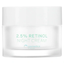 Cosmedica Skincare, Ночной крем с 2,5% сывороткой ретинола, ночная омолаживающая процедура, 1,76 унц. (50 г)