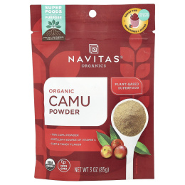 Navitas Organics, Organic, порошок камю, 3 унц. (85 г)