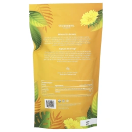 Cederberg Tea Co, органический корень одуванчика, без кофеина, 100 натуральных чайных пакетиков, 200 г (7 унций)