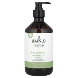Sukin, Skin Relief, для мытья рук, для чувствительной, проблемной кожи, без отдушек, 500 мл (16,9 жидк. Унции)