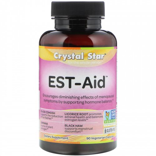Crystal Star, EST-Aid, 90 вегетарианских капсул