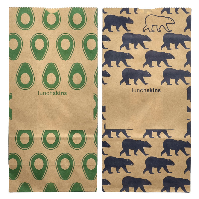 Lunchskins, Sac Up! перерабатываемые ланч-мешки, 50 пакетиков