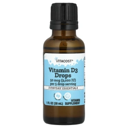 Vitacost, Vitamin D3 Drops, 1 fl oz (30 ml)