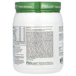 Fit & Lean, Жиросжигающий заменитель пищи, шоколадный молочный коктейль, 1,0 фунт (450 г)