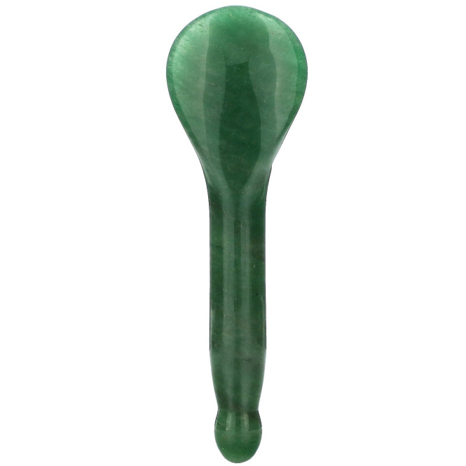 Mount Lai, The Jade Acupressure Gua Sha Spoon, 1 Tool