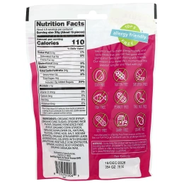 YumEarth, солодка без глютена, клубника, 142 г (5 унций)