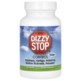 Dr. Barton's, Dizzy Stop Control, 80 капсул
