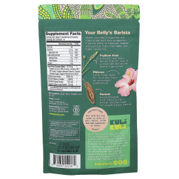 Kuli Kuli, Органический латте из суперфудов, клубника и крем, 125,5 г (4,43 унции)