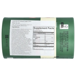 Lactofit, Пробиотик, уровень сахара в крови, 60 стиков (2 г) каждый