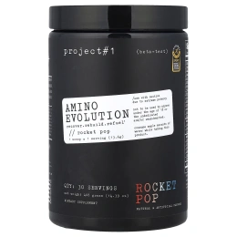 Project 1 Nutrition, Amino Evolution, рокет-поп, 408 г (14,39 унции)