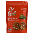 Go Raw, Закуска с добавлением органического пророщенного льна, вкус "Пряная фиеста", 85 г (3 oz)