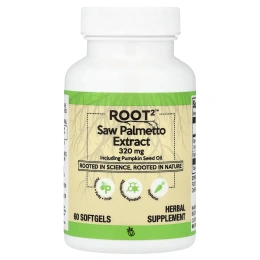 Vitacost, Root2™, Saw Palmetto Extract Including Pumpkin Seed Oil, 60 Softgels