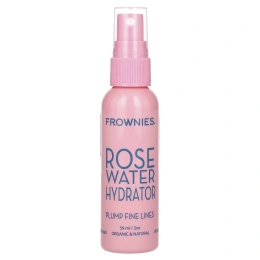 Frownies, Гидрирующий спрей с розовой водой, 2 унции (59 мл)