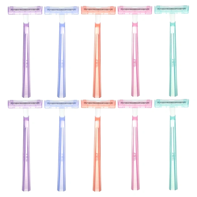 BIC, Silky Touch, одноразовые бритвенные станки, 10 шт.