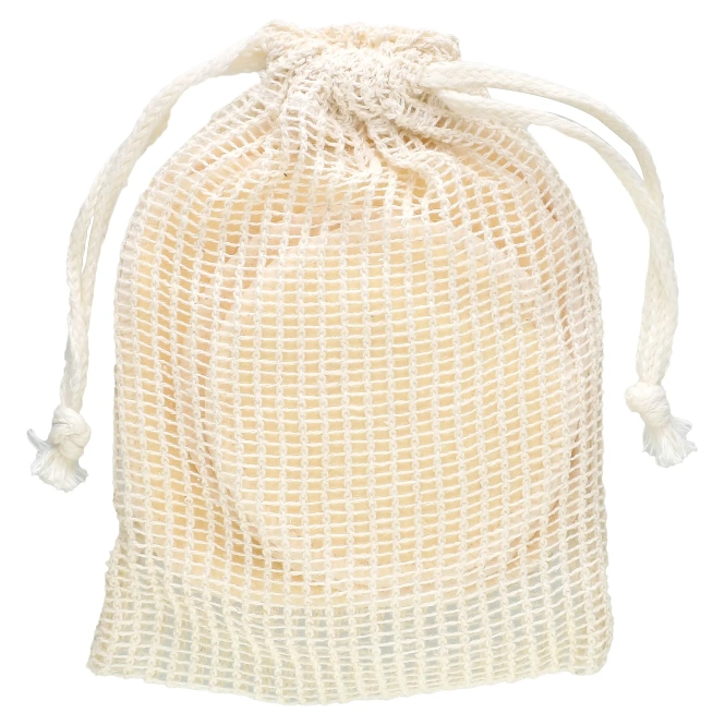 AfterSpa, многоразовые хлопковые спонжи для снятия макияжа с сумочкой для стирки, набор из 6 предметов