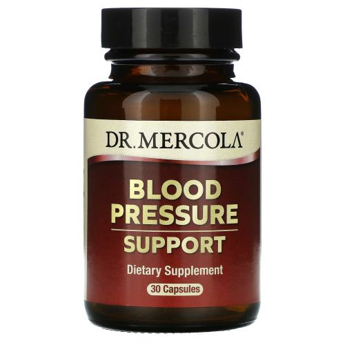 Dr. Mercola, Поддержка давления, 30 капсул