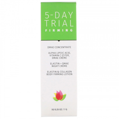 Reviva Labs, 5-Day Trial, Firming, 4 Piece Kit, 0.25 oz (7 g) Each