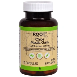 Vitacost, Root2, хиосская мастиковая смола, 60 капсул (500 мг в 1 капсуле)