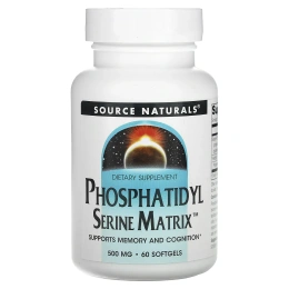 Source Naturals, Phosphatidyl Serine Matrix, фосфатидилсерин, 60 капсул