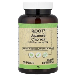 Vitacost, Root2®, японская хлорелла, 600 таблеток