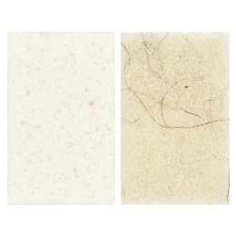 Full Circle, Cleana Colada, усиленные губки для мытья посуды с кокосом, 2 упаковки