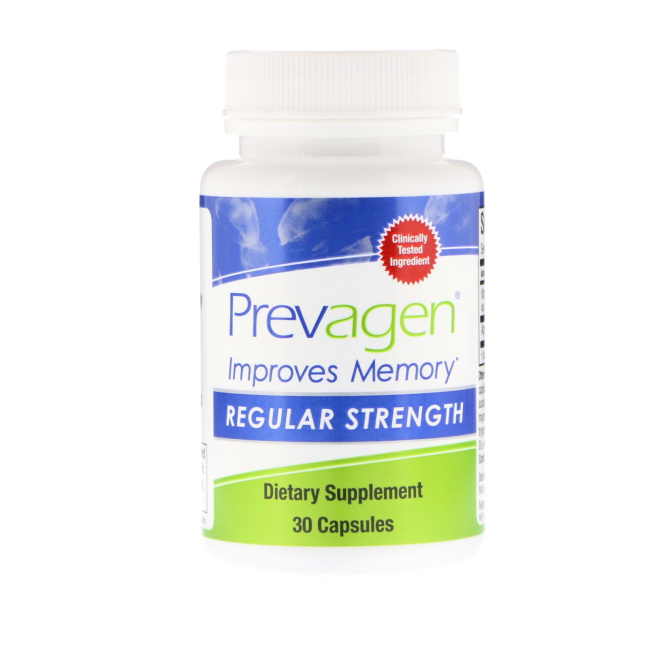 Prevagen (Quincy-Bioscience), Prevagen, Regular Strength, 30 Capsules