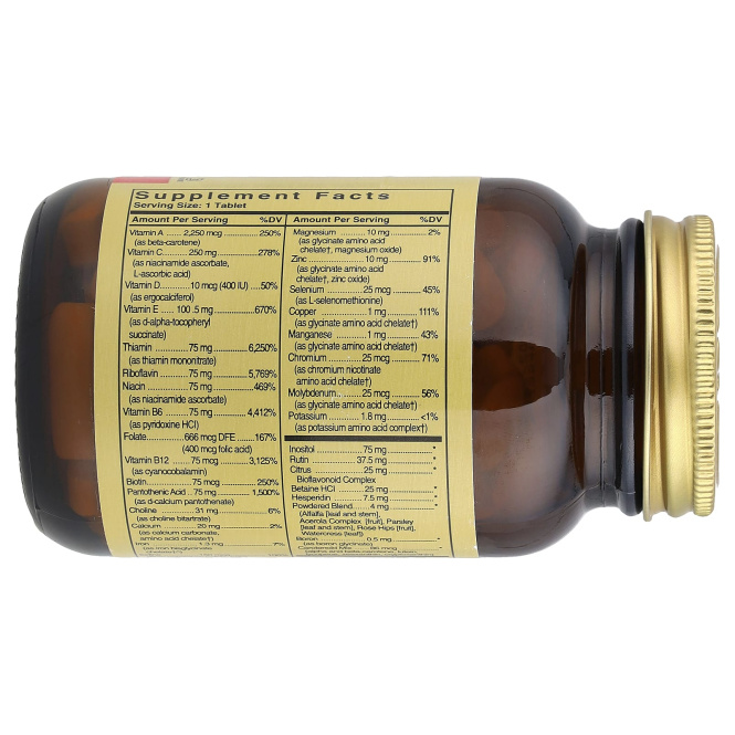 Solgar, Formula V ™ VM-75®, 60 таблеток