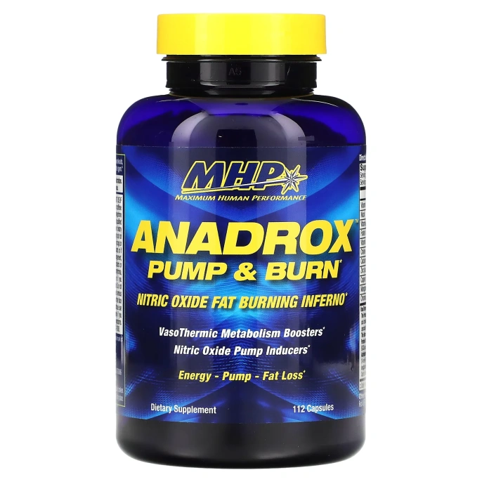 MHP, Anadrox Pump & Burn 112 капсул