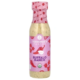 Tessemae's, Pantry, органическая заправка и соусы, Buffalo Ranch, 296 мл (10 жидк. унц.)