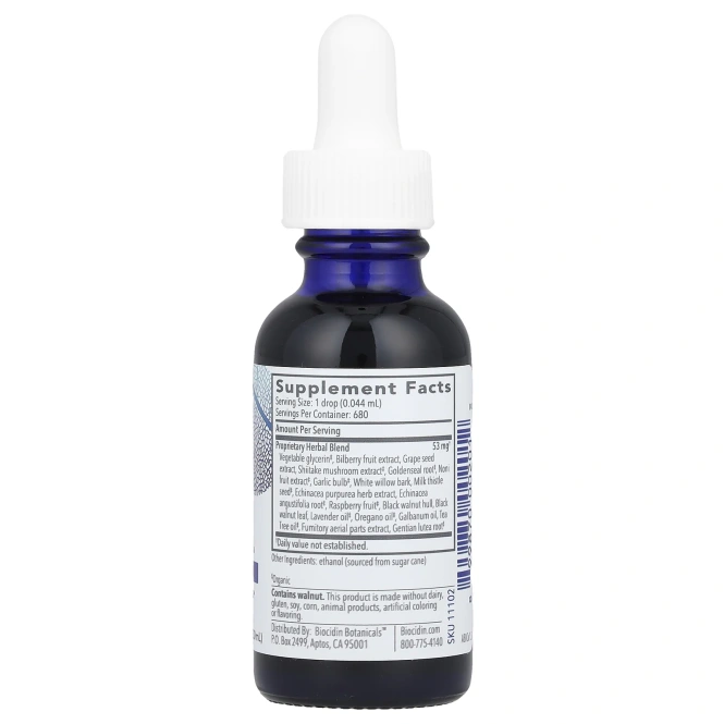 Biocidin Botanicals, Biocidin®, Broad-Spectrum Liquid Formula , 1 fl oz (30 ml)