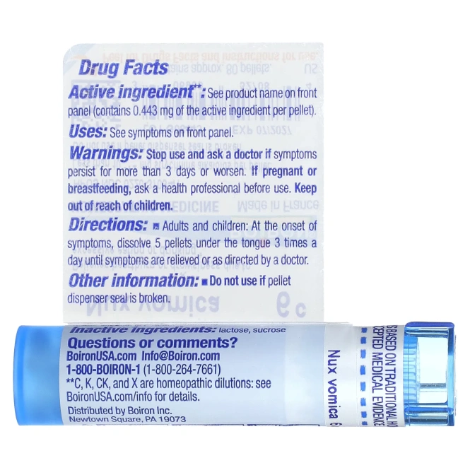 Boiron, Single Remedies, Чилибуха, 6С, прибл. 80 гранул