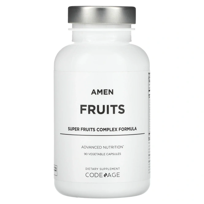 Codeage, Amen, фрукты`` 90 вегетарианских капсул