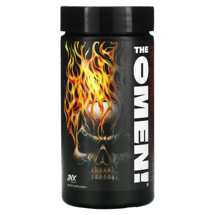 JNX Sports, The Omen! Сжигатель жира 100 капсул