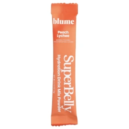 Blume, SuperBely®, персик и личи, 15 пакетиков по 4 г (0,14 унции)