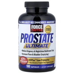 Force Factor, Prostate Ultimate, 180 капсул