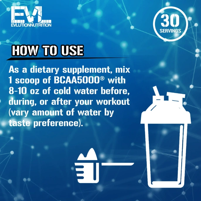 EVLution Nutrition, BCAA5000®, Rocket Pop, 255 г (9 унций)