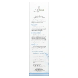 Wally's Natural, Полностью натуральная соевая свеча, 12 свечей