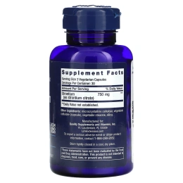 Life Extension, Капсулы из стронция, минералы для здоровья костей, 750 мг, 90 растительных капсул