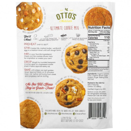 Otto's Naturals, Ultimate Cookie Mix, смесь для приготовления печенья, без зерна, 346 г (12,2 унции)