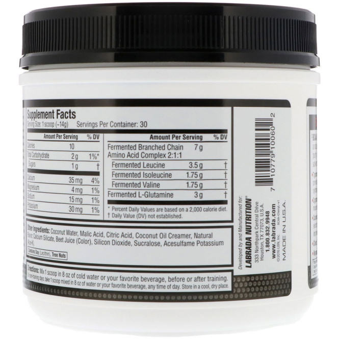 Labrada Nutrition, BCAA Power, вишневый лаймад, 14,71 унц. (417 г)