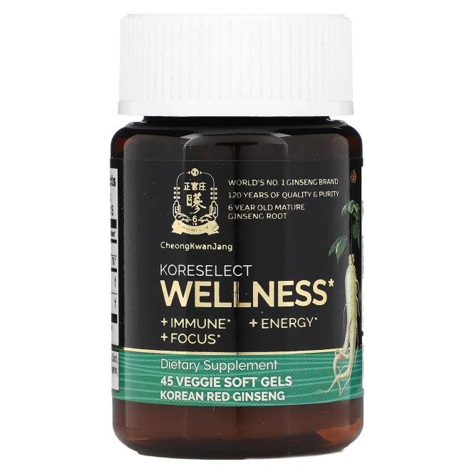 JungKwanJang, Koreselect, Wellness, 45 Veggie Soft Gels