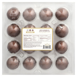 ChocZero, Королевский трюфель, темный, с фундуком, 240 г (8,5 унции)