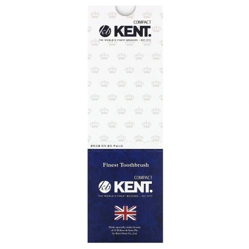 Kent, ультрамягкая зубная щетка, компактная, 6 шт.